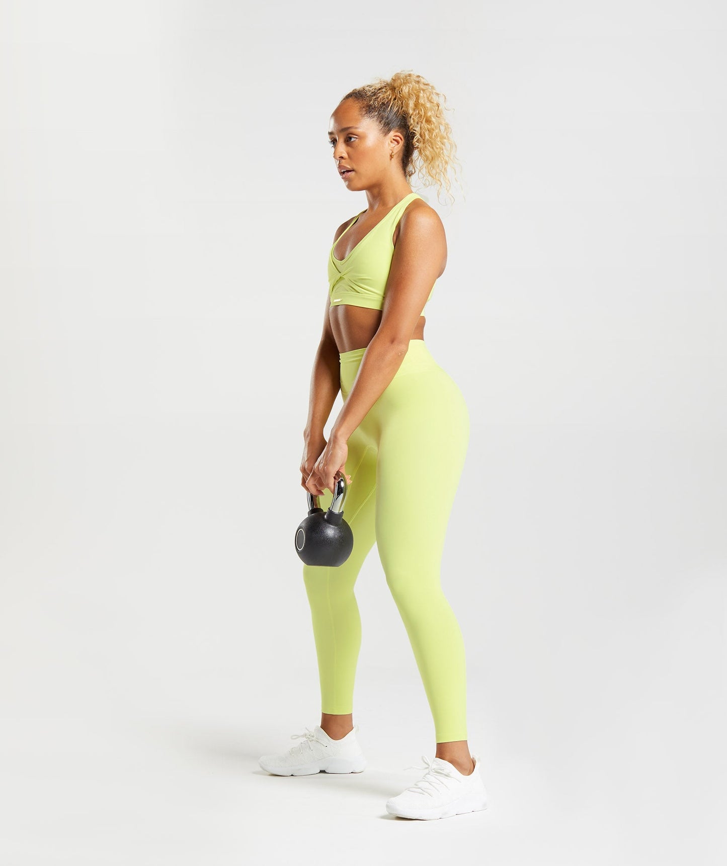 Gymshark Whitney High Rise Leggings - Sea Kelp Green