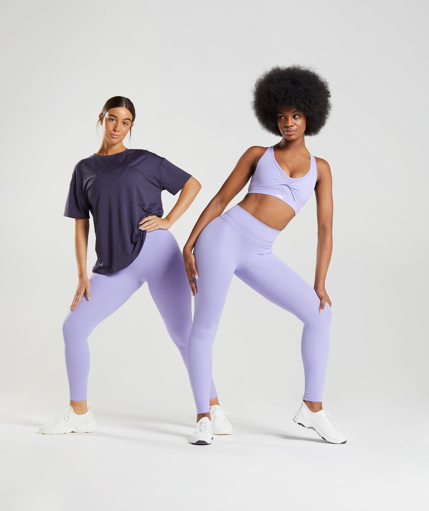 Gymshark Whitney High Rise Leggings - Wildflower Purple