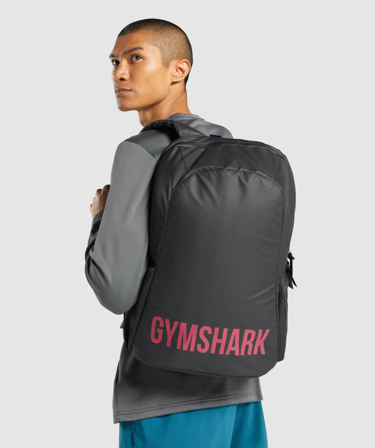 Gymshark X -Serie 0,1 Rucksack - Schwarz/Pink