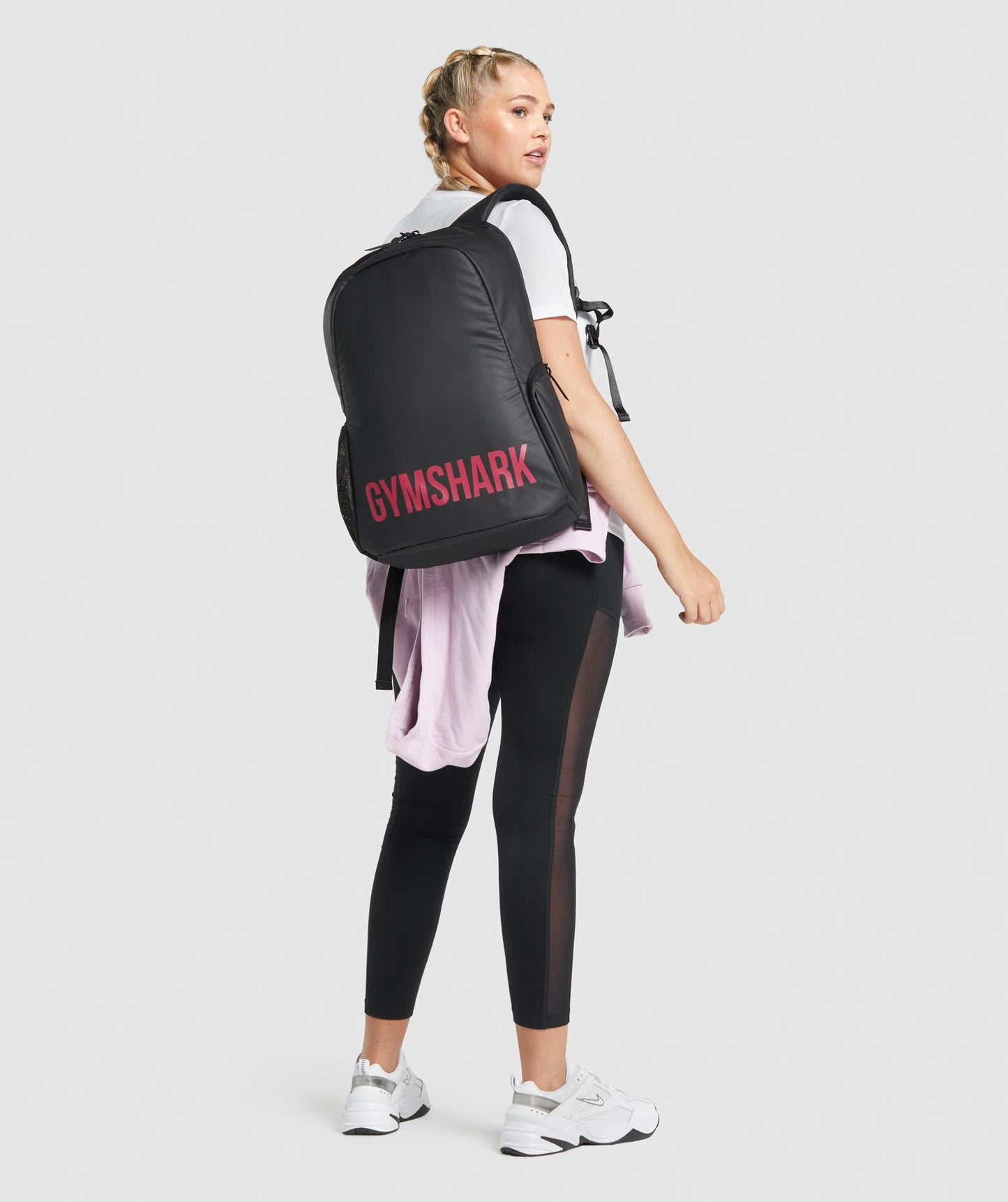 Gymshark X -Serie 0,1 Rucksack - Schwarz/Pink