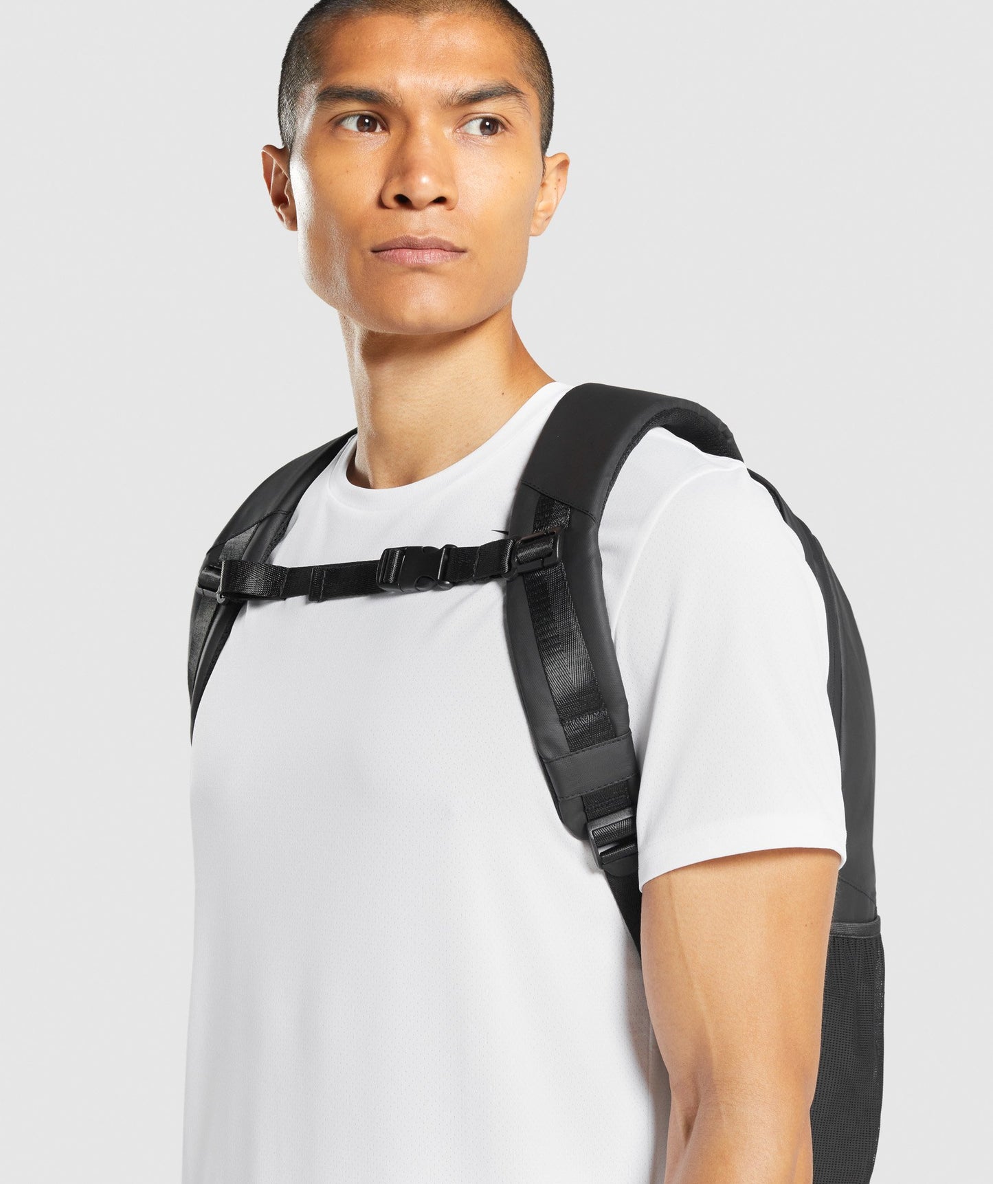 Gymshark X -Serie 0,1 Rucksack - Schwarz/hellblau