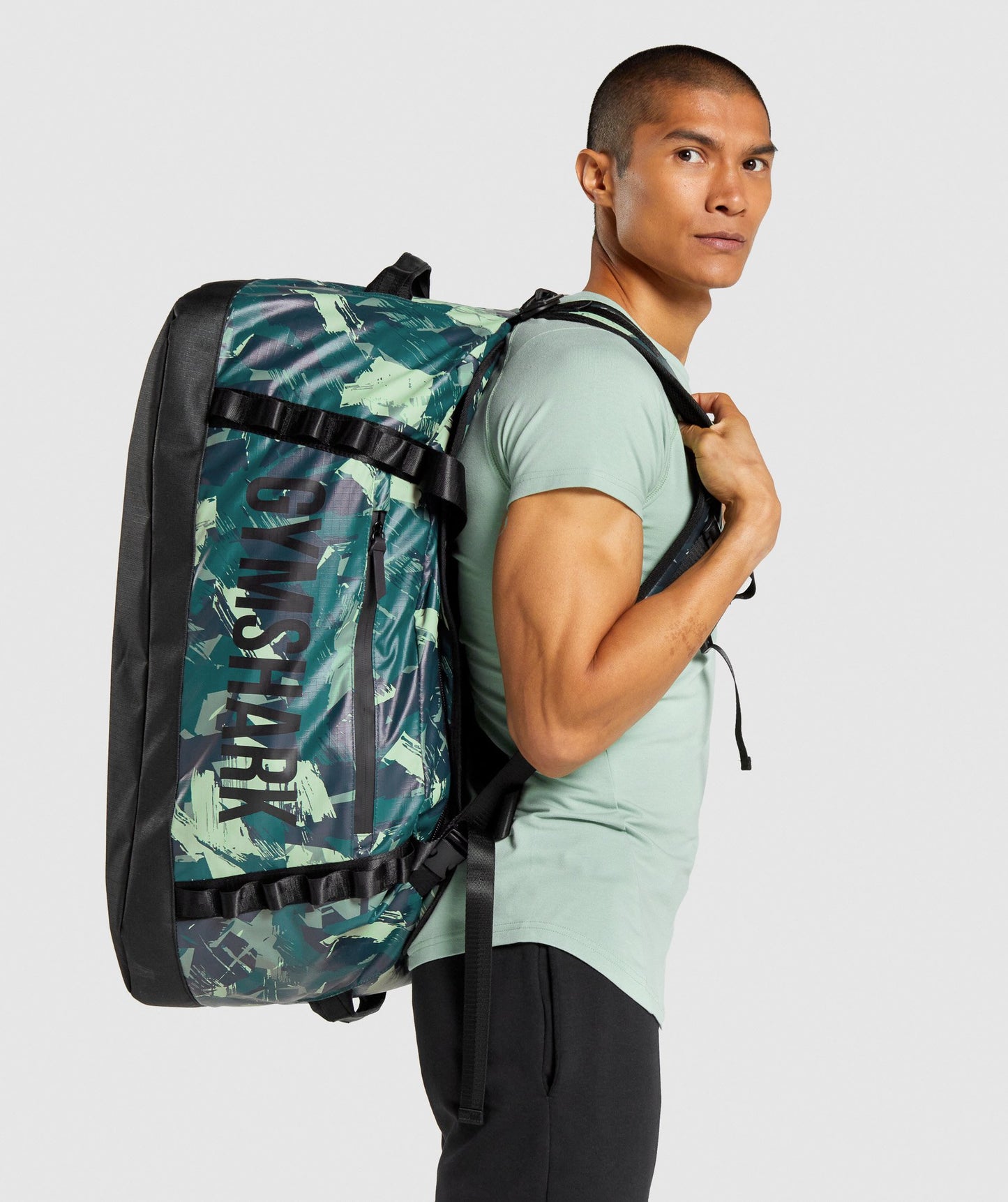 Gymshark X -Serie Duffle - Grün