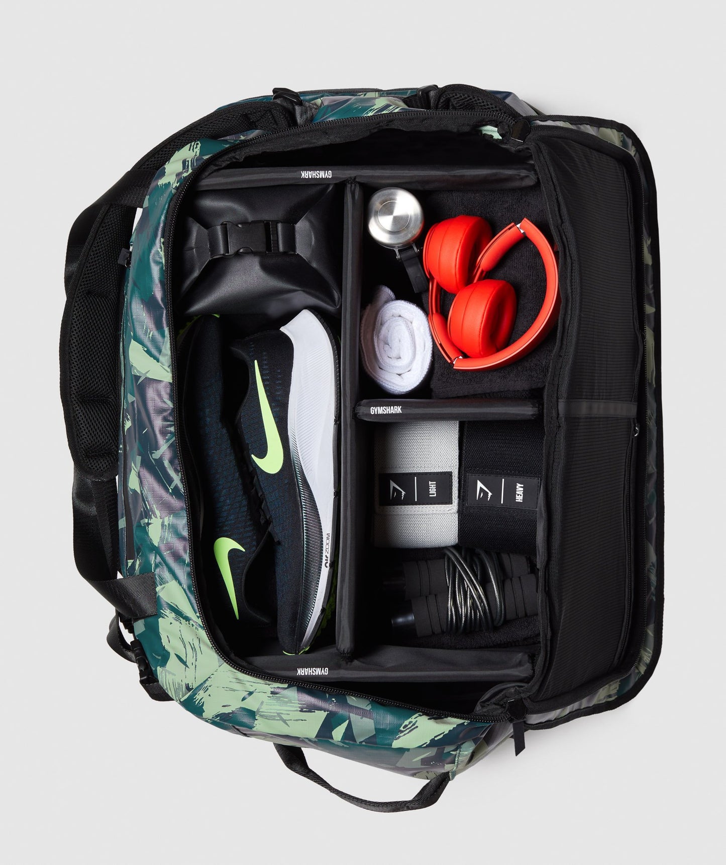 Gymshark X -Serie Duffle - Grün