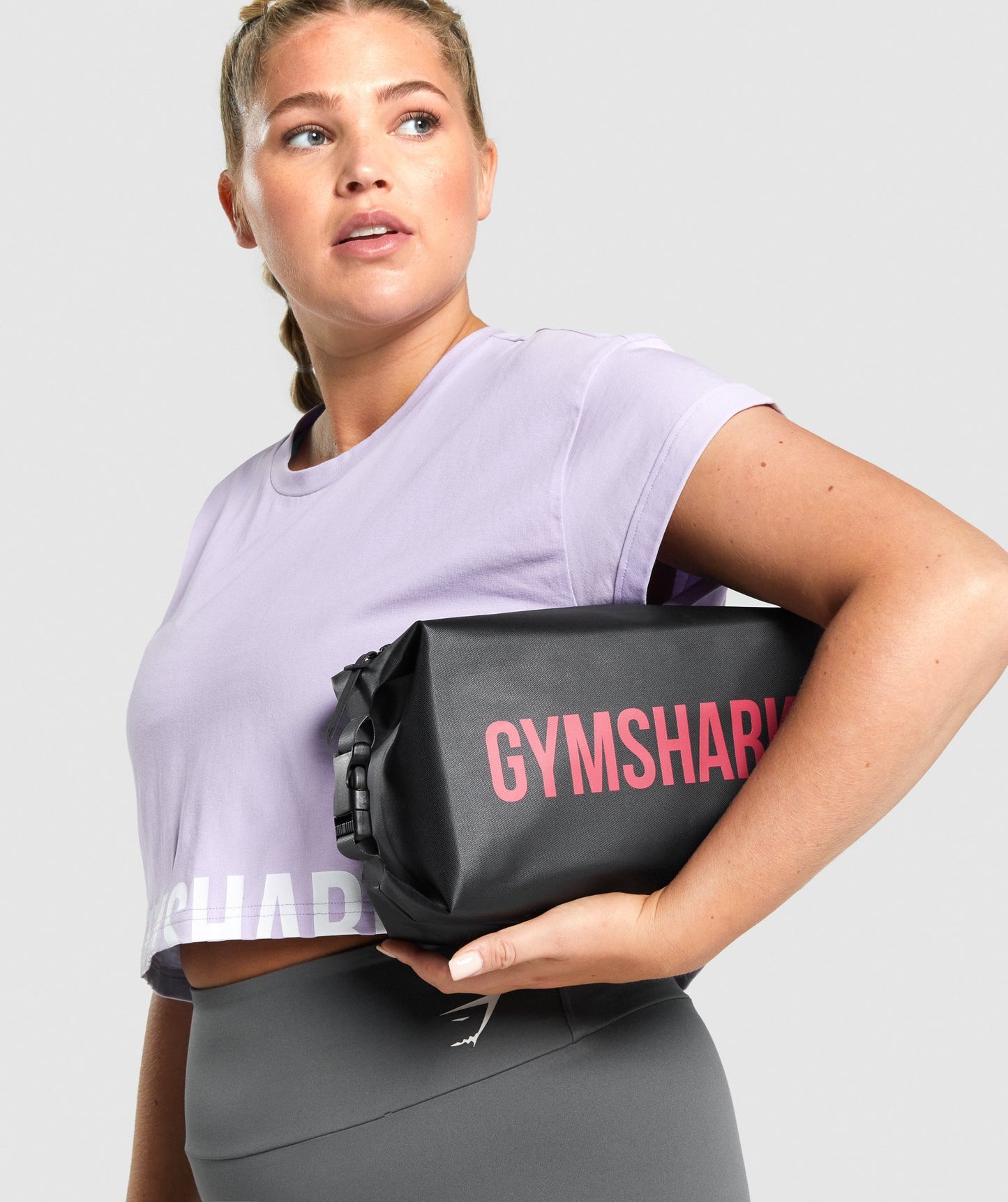 Gymshark X -Serie Toilettenbeutel - Schwarz/Pink