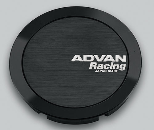 Advan 73 mm Vollflache Radkappe in Schwarz