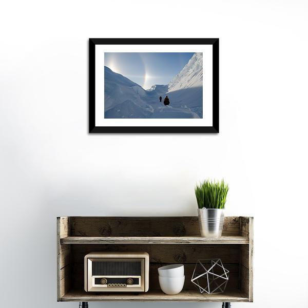 Adventures In Antarctica Canvas Wall Art-1 Piece-Framed Print-20" x 16"-Tiaracle