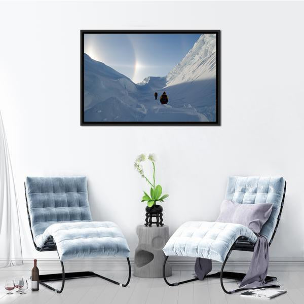 Adventures In Antarctica Canvas Wall Art-3 Horizontal-Gallery Wrap-25" x 16"-Tiaracle