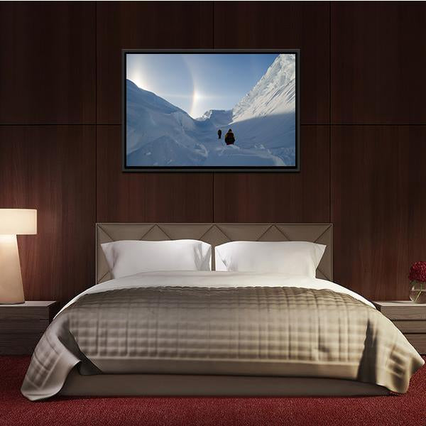 Adventures In Antarctica Canvas Wall Art-3 Horizontal-Gallery Wrap-25" x 16"-Tiaracle