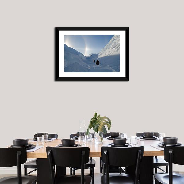 Adventures In Antarctica Canvas Wall Art-3 Horizontal-Gallery Wrap-25" x 16"-Tiaracle