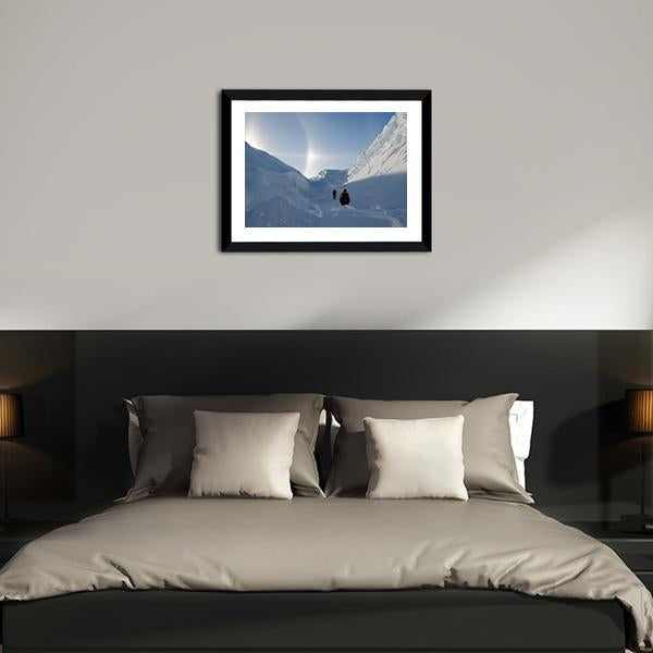 Adventures In Antarctica Canvas Wall Art-3 Horizontal-Gallery Wrap-25" x 16"-Tiaracle