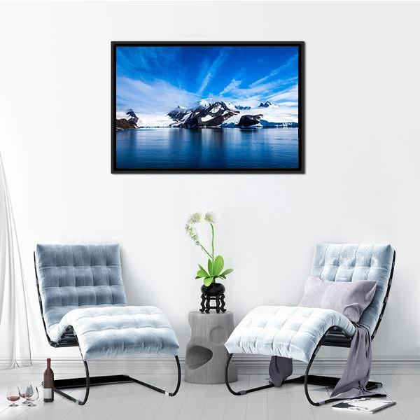 Antarctica Natural Beauty Canvas Wall Art-3 Horizontal-Gallery Wrap-25" x 16"-Tiaracle