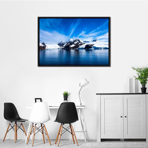 Antarctica Natural Beauty Canvas Wall Art-3 Horizontal-Gallery Wrap-25" x 16"-Tiaracle