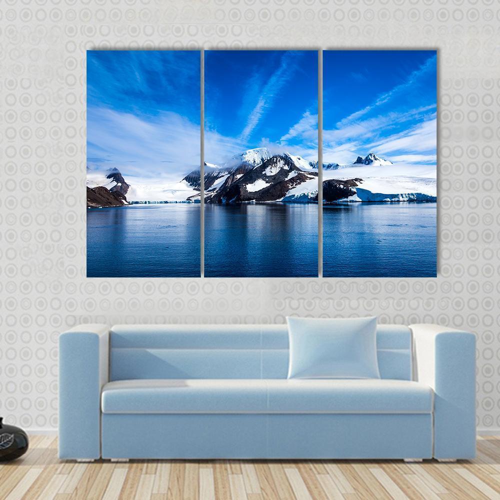 Antarctica Natural Beauty Canvas Wall Art-3 Horizontal-Gallery Wrap-37" x 24"-Tiaracle