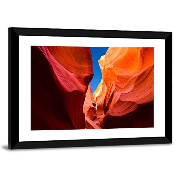 Antelope Canyon Arizona Canvas Wall Art-3 Horizontal-Gallery Wrap-25" x 16"-Tiaracle