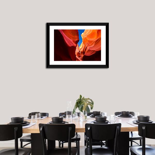 Antelope Canyon Arizona Canvas Wall Art-3 Horizontal-Gallery Wrap-25" x 16"-Tiaracle