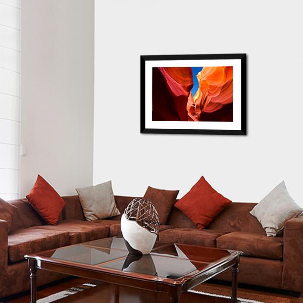 Antelope Canyon Arizona Canvas Wall Art-3 Horizontal-Gallery Wrap-25" x 16"-Tiaracle