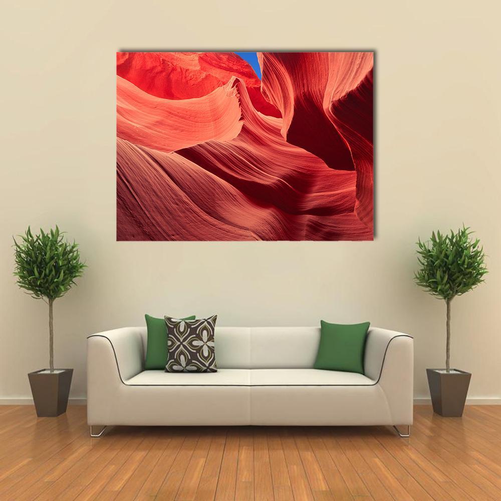 Antelope Canyon Grand Canyon Arizona Canvas Wall Art-1 Piece-Gallery Wrap-48" x 32"-Tiaracle