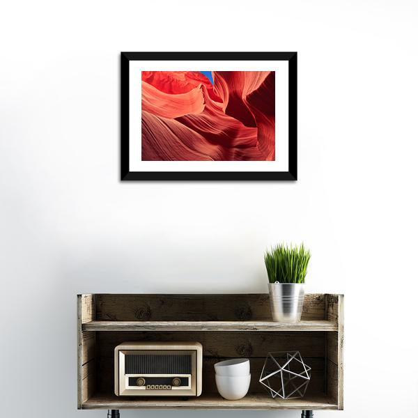 Antelope Canyon Grand Canyon Arizona Canvas Wall Art-1 Piece-Framed Print-20" x 16"-Tiaracle