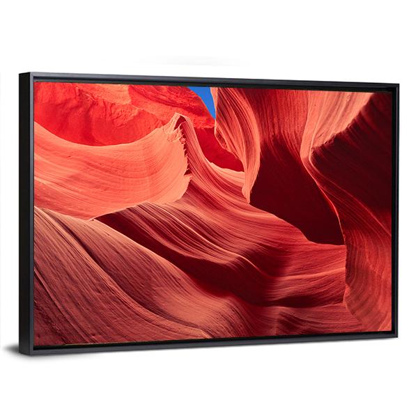 Antelope Canyon Grand Canyon Arizona Canvas Wall Art-3 Horizontal-Gallery Wrap-25" x 16"-Tiaracle