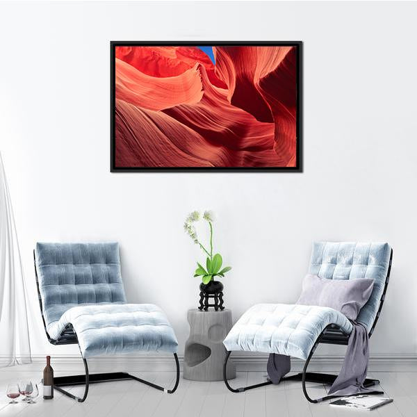 Antelope Canyon Grand Canyon Arizona Canvas Wall Art-3 Horizontal-Gallery Wrap-25" x 16"-Tiaracle