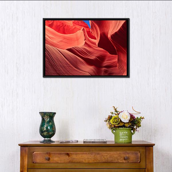 Antelope Canyon Grand Canyon Arizona Canvas Wall Art-3 Horizontal-Gallery Wrap-25" x 16"-Tiaracle