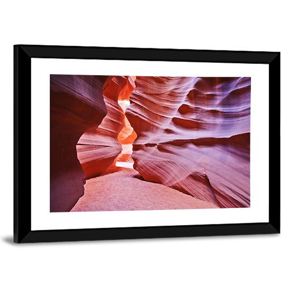 Antelope Canyon USA Canvas Wall Art-3 Horizontal-Gallery Wrap-25" x 16"-Tiaracle