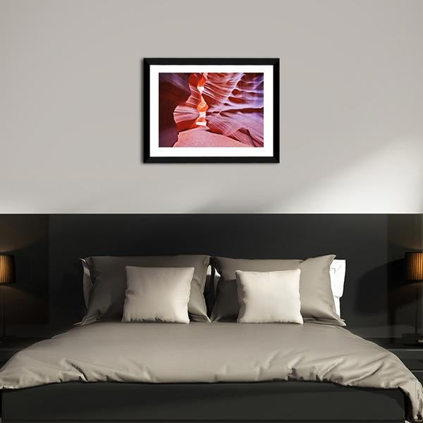 Antelope Canyon USA Canvas Wall Art-3 Horizontal-Gallery Wrap-25" x 16"-Tiaracle