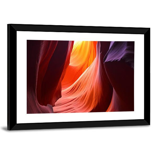 Antelope Grand Canyon Arizona Canvas Wall Art-3 Horizontal-Gallery Wrap-25" x 16"-Tiaracle