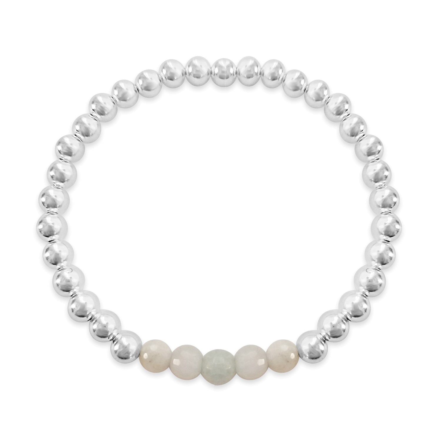 ایکوا میرین موتیوں کا کڑا