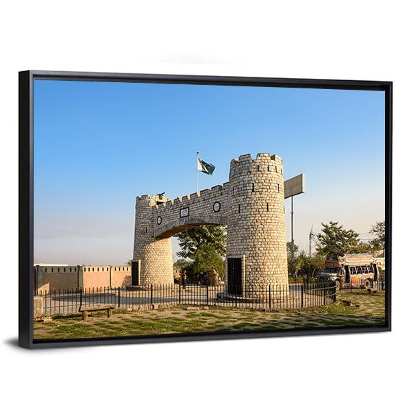 Bab-E-Khyber Pakistan Canvas Wall Art-3 Horizontal-Gallery Wrap-25" x 16"-Tiaracle