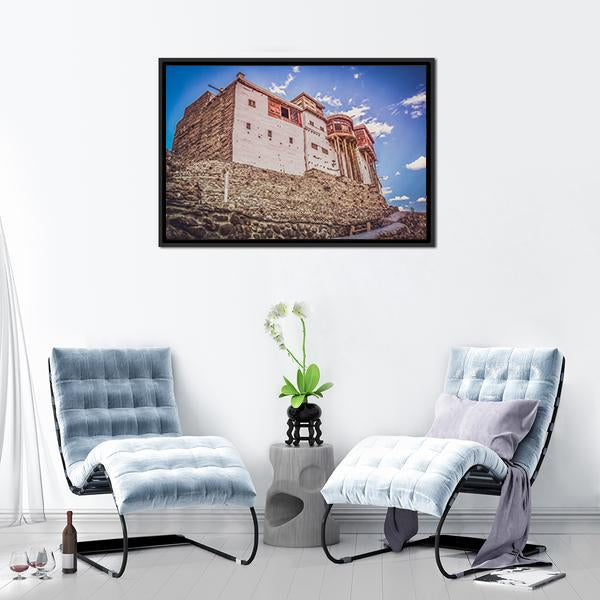 Baltit Fort In Hunza Canvas Wall Art-3 Horizontal-Gallery Wrap-25" x 16"-Tiaracle