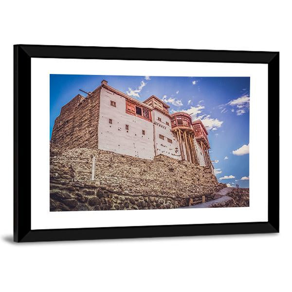 Baltit Fort In Hunza Canvas Wall Art-3 Horizontal-Gallery Wrap-25" x 16"-Tiaracle