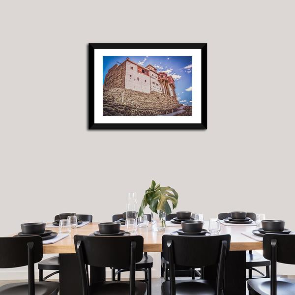 Baltit Fort In Hunza Canvas Wall Art-3 Horizontal-Gallery Wrap-25" x 16"-Tiaracle