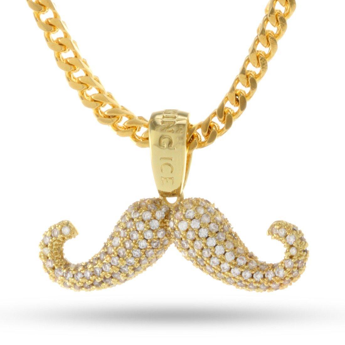 Barber Shop Mustache Necklace