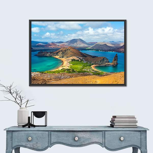 Bartolome Island Ecuador Canvas Wall Art-3 Horizontal-Gallery Wrap-25" x 16"-Tiaracle