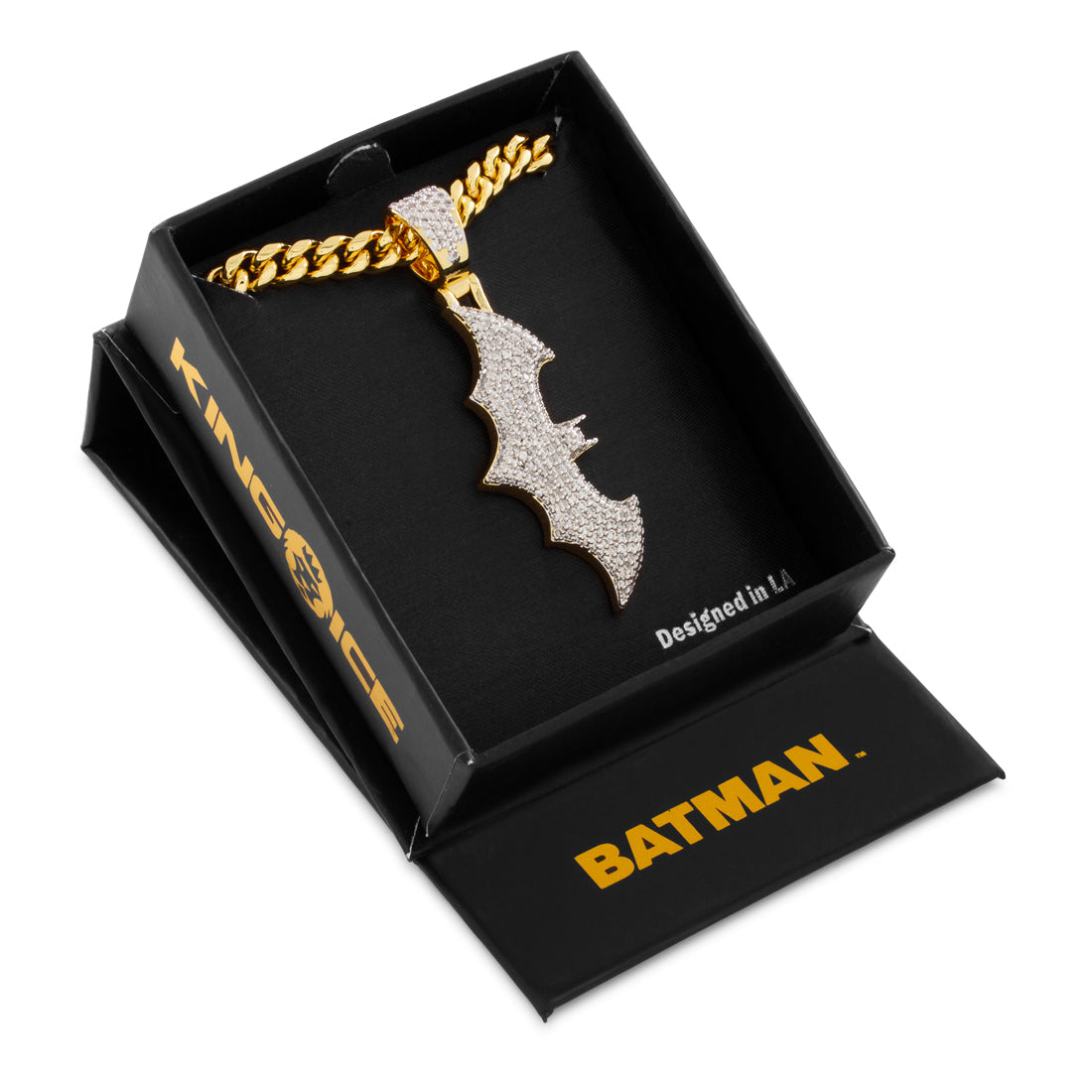 Batman x King Ice - Batman Logo Necklace