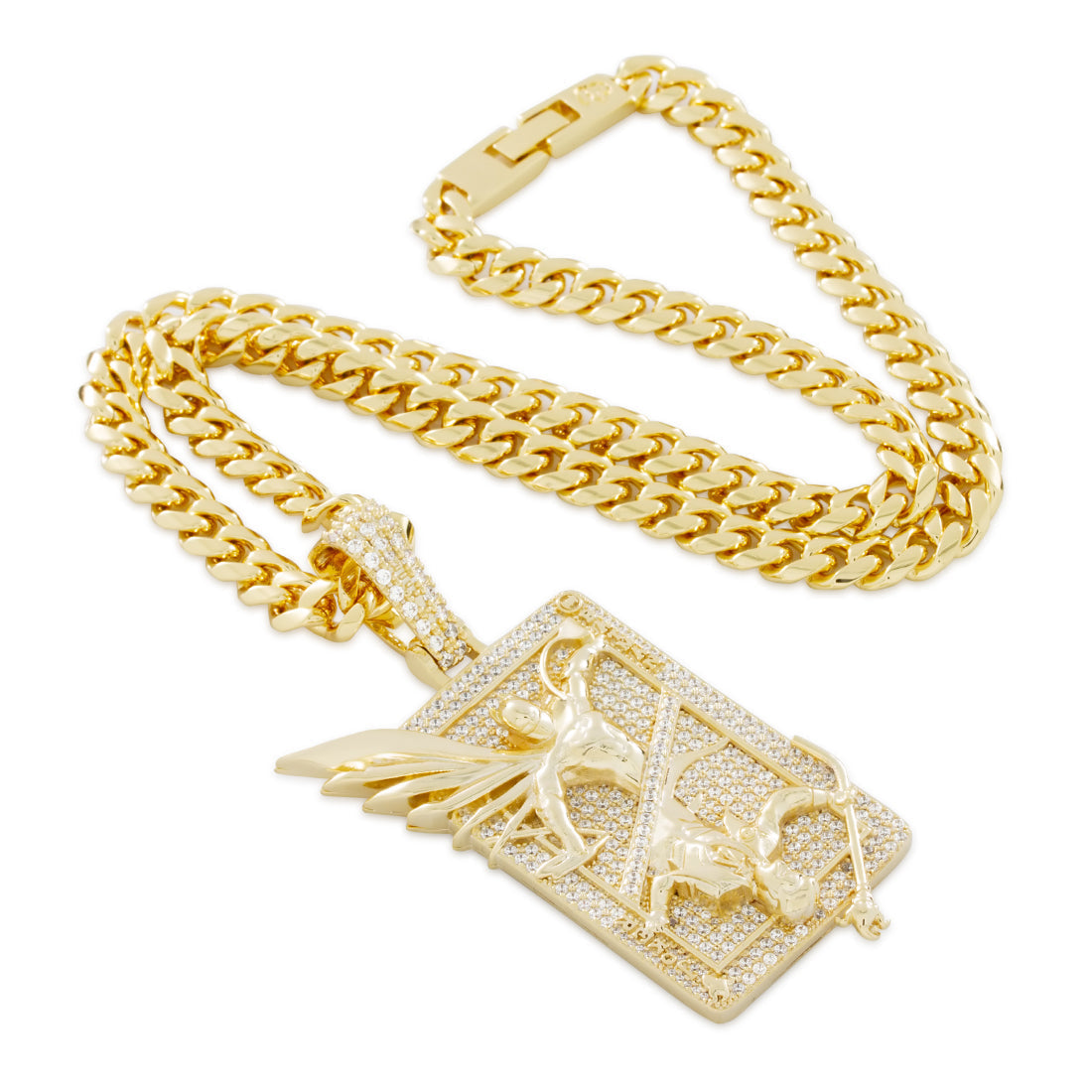 Batman x King Ice - Joker Card Necklace