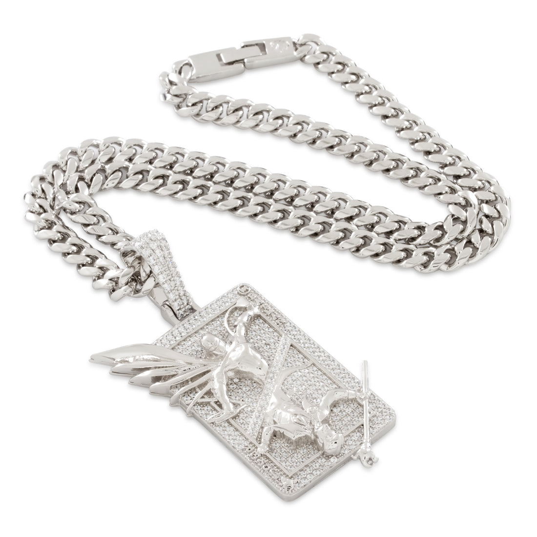 Batman x King Ice - Joker Card Necklace