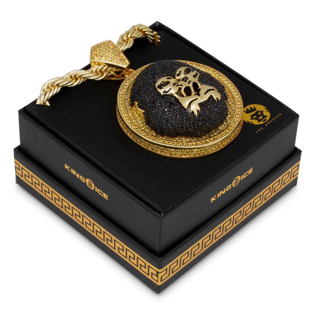 Beast Gorilla Medallion Necklace