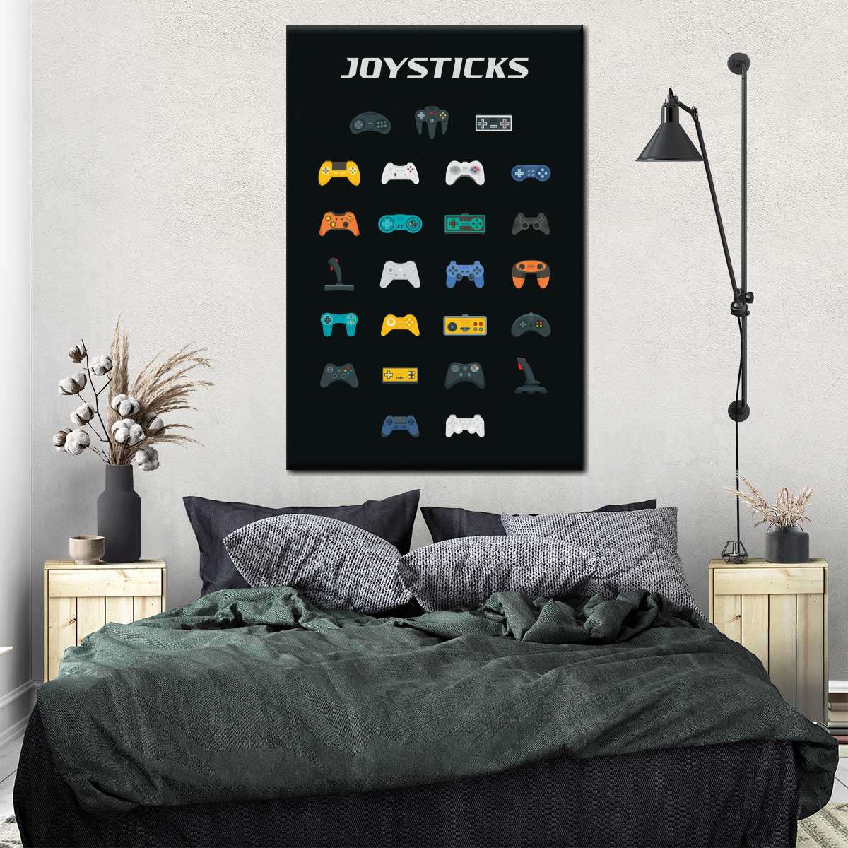 جوائس اسٹکس وال آرٹ