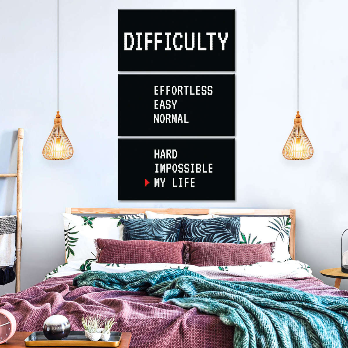 Schwierigkeitsgrad Wandkunst