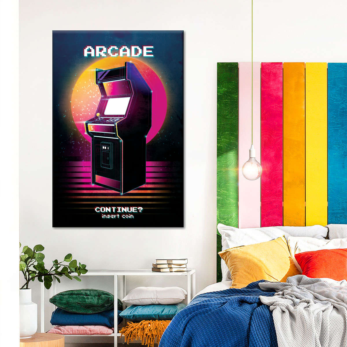 Arcade Machine Wandkunst