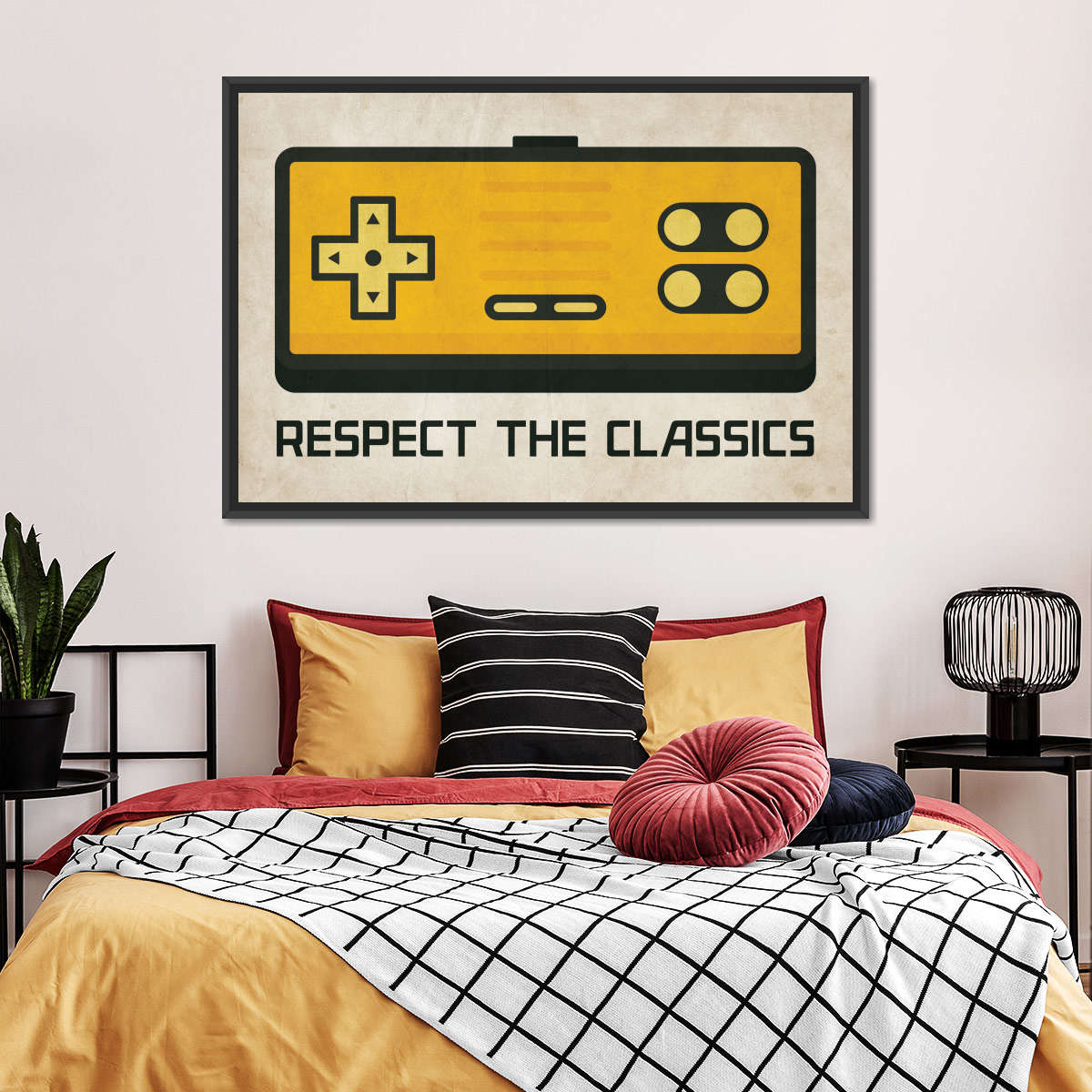 Respektieren Sie die Klassiker Wandkunst