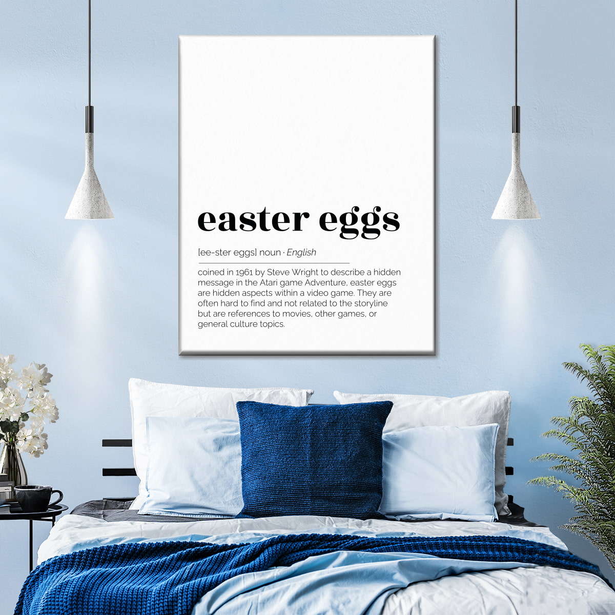 Bedeutung von Ostereier Wandkunst