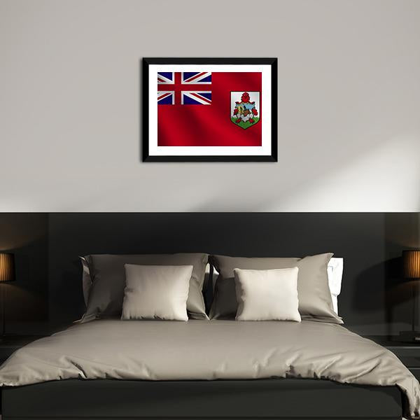 Bermuda Flag Canvas Wall Art-3 Horizontal-Gallery Wrap-25" x 16"-Tiaracle