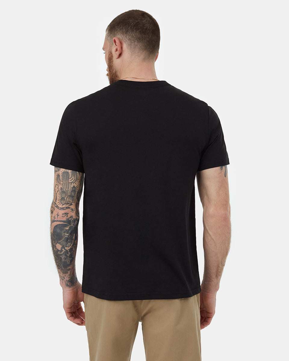 Henley-T-Shirt aus Baumblende