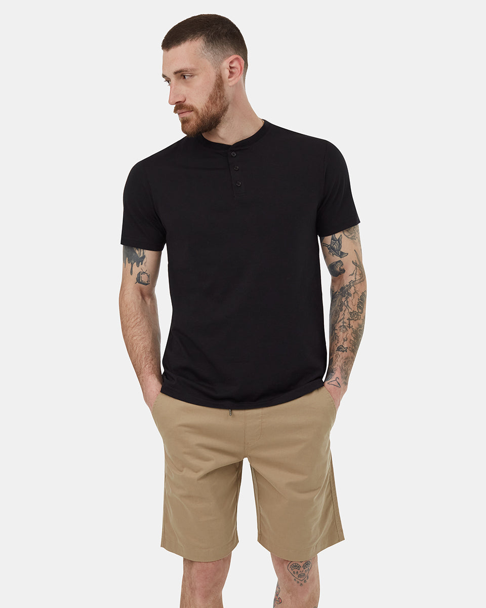 Henley-T-Shirt aus Baumblende