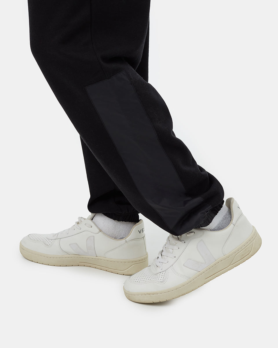 ट्रीफ्लीस बुना पैनल स्वेटपैंट