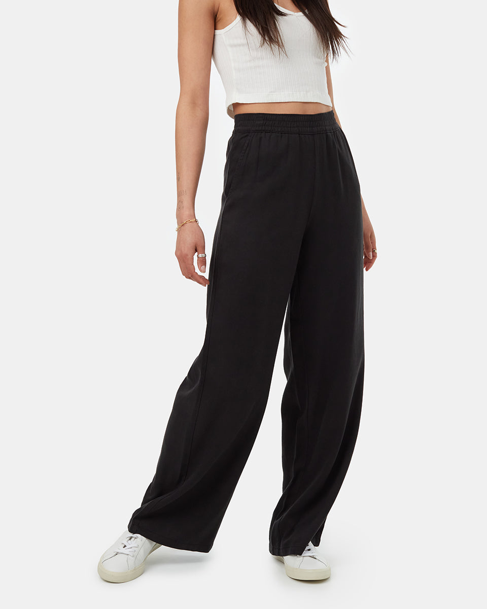 Tencel Wide Leg Pant