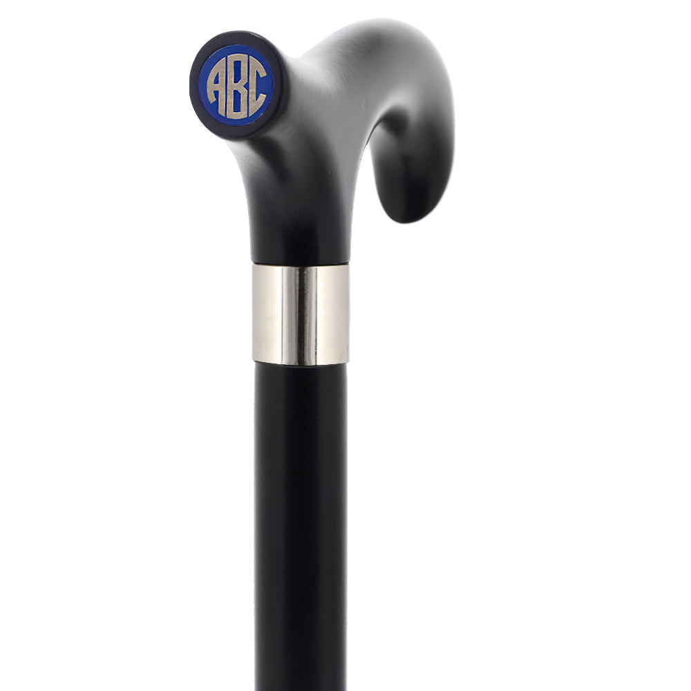 Color Option Wooden Derby Handle Walking Cane with Personalized Engraving Option